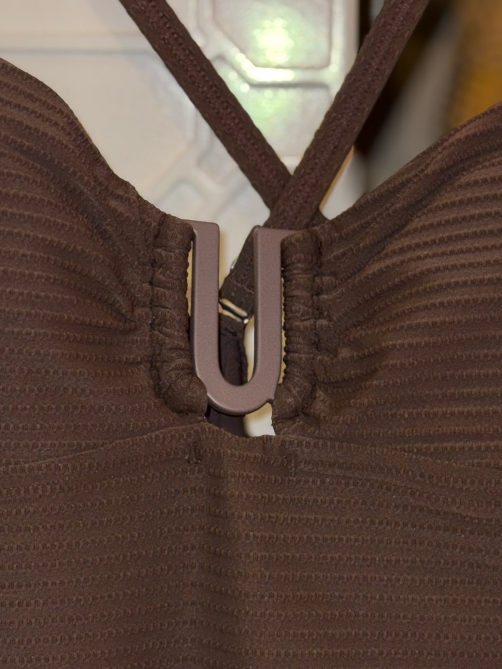 Sevel Level Australia US 8 Luminara halter one piece swimsuit - Picture 6 of 7